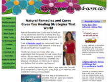 Tablet Screenshot of natural-remedies-and-cures.com